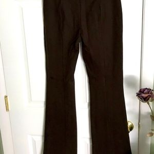 (INC)dark brown size 4 no zipper or buttons slide